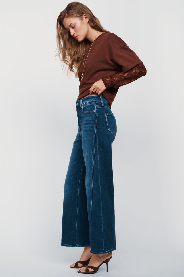 PAIGE Anessa Petite High Rise Wide Leg Jeans #2