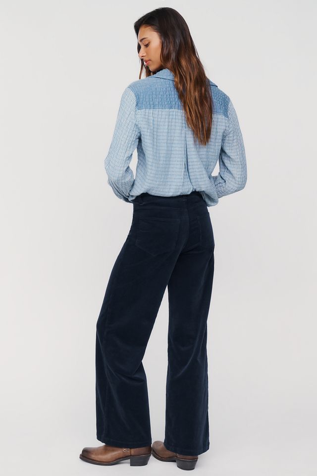 PAIGE Anessa High-Rise Wide-Leg Jeans #2