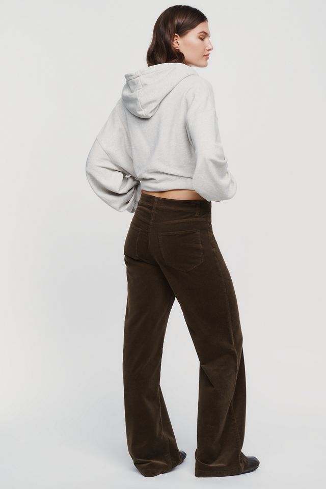 PAIGE Anessa 31" High Rise Wide Leg Utility Jeans #3