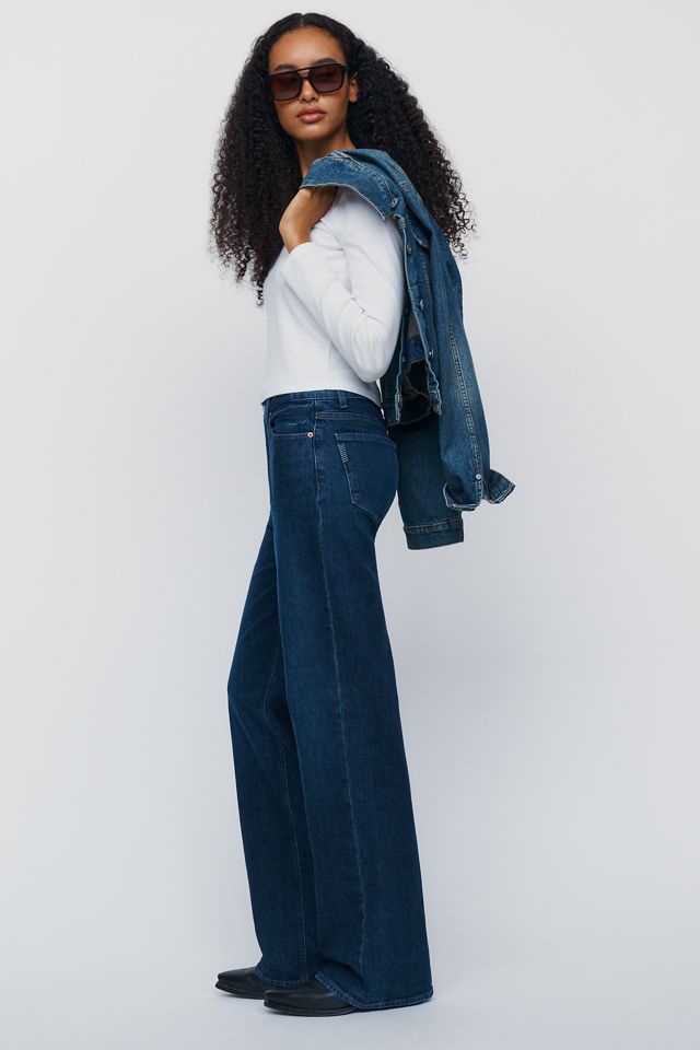 PAIGE Sasha High Rise Wide Leg Jeans #2