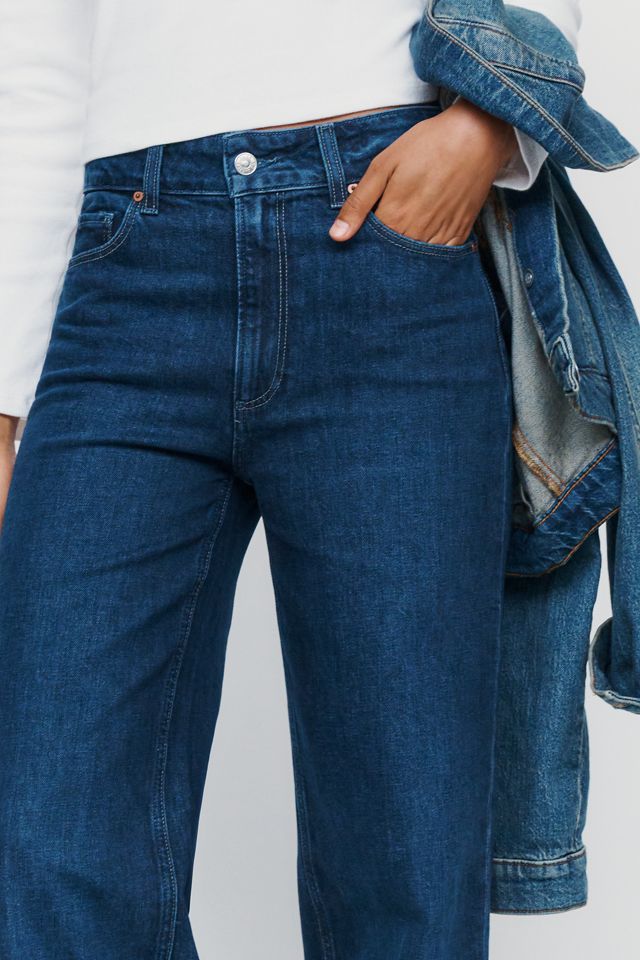 PAIGE Sasha High Rise Wide Leg Jeans #3