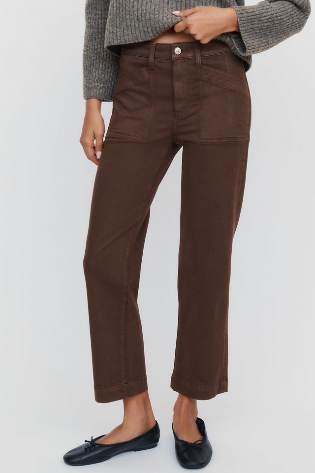 PAIGE Quincy Mid Rise Relaxed Ankle Jeans #4