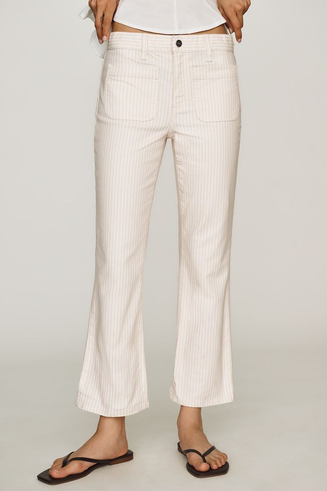 PAIGE Mason Mid-Rise Crop Bootleg Jeans #3