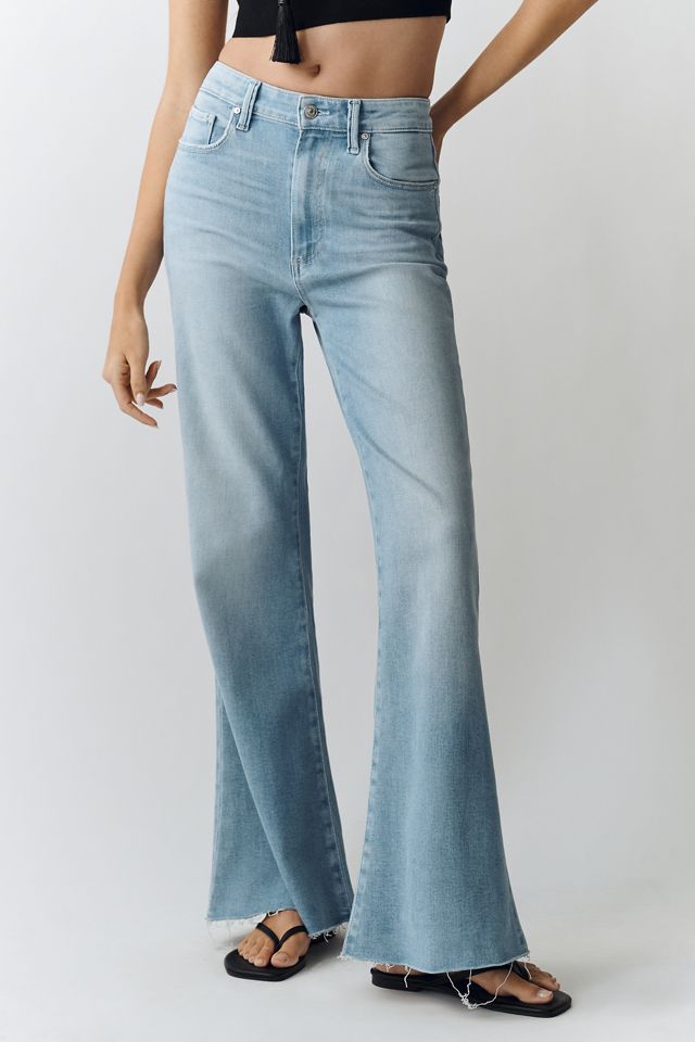 PAIGE Marlow Skimmer High-Rise Flare Jeans #1