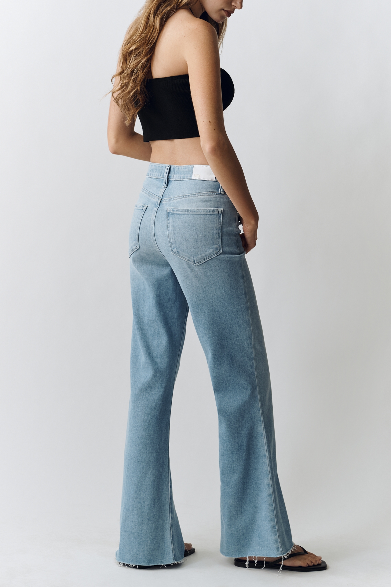 PAIGE Marlow Skimmer High-Rise Flare Jeans