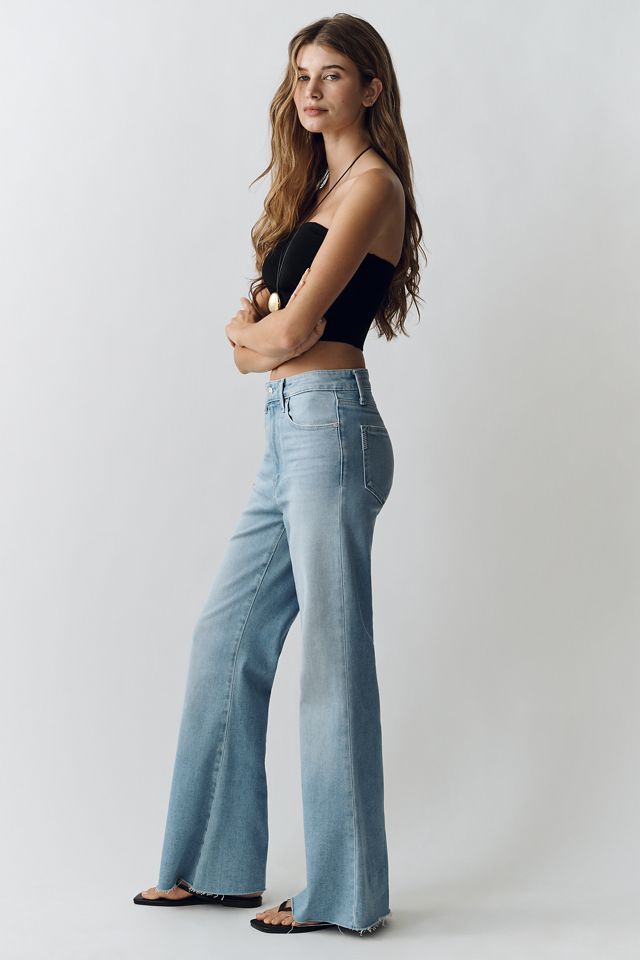 PAIGE Marlow Skimmer High-Rise Flare Jeans #3