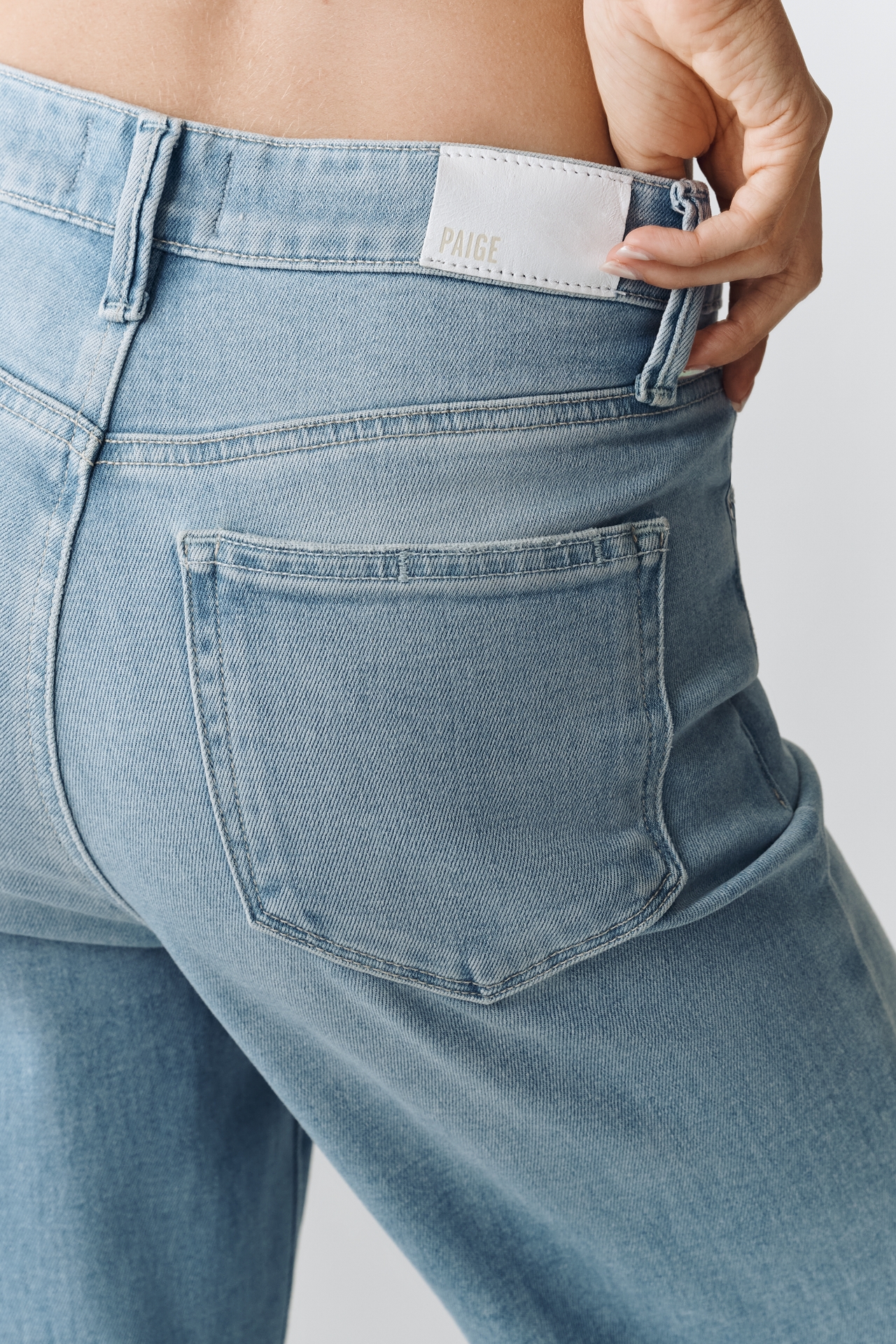 PAIGE Marlow Skimmer High-Rise Flare Jeans