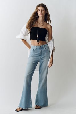 PAIGE Marlow Skimmer High-Rise Flare Jeans