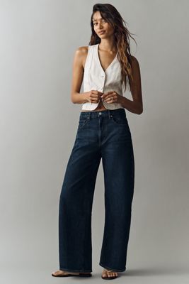 PAIGE Arellia Skimmer High-Rise Tapered Jeans