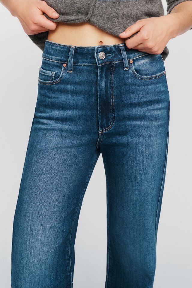 PAIGE Anessa 31" High Rise Wide Leg Jeans #3