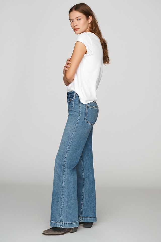 PAIGE Leenah 32" High-Rise Flared Jeans #2