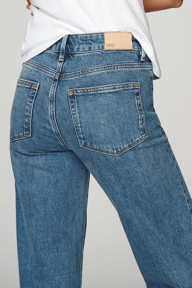 PAIGE Leenah 32" High-Rise Flared Jeans #4