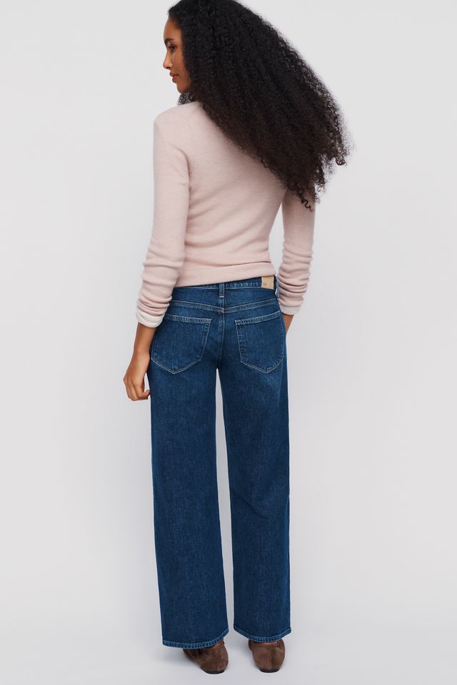 PAIGE Dana Low-Rise Wide-Leg Jeans #3