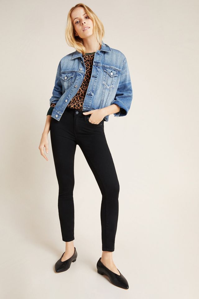 Paige Verdugo Mid-Rise Skinny Ankle Jeans | Anthropologie