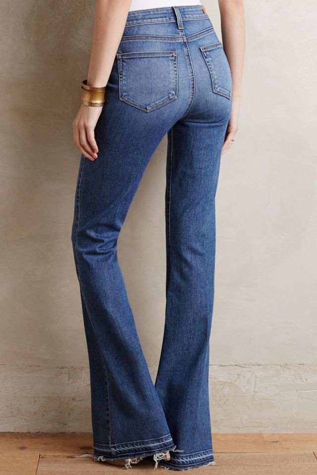 Paige High-Rise Bell Canyon Flare Jeans #1