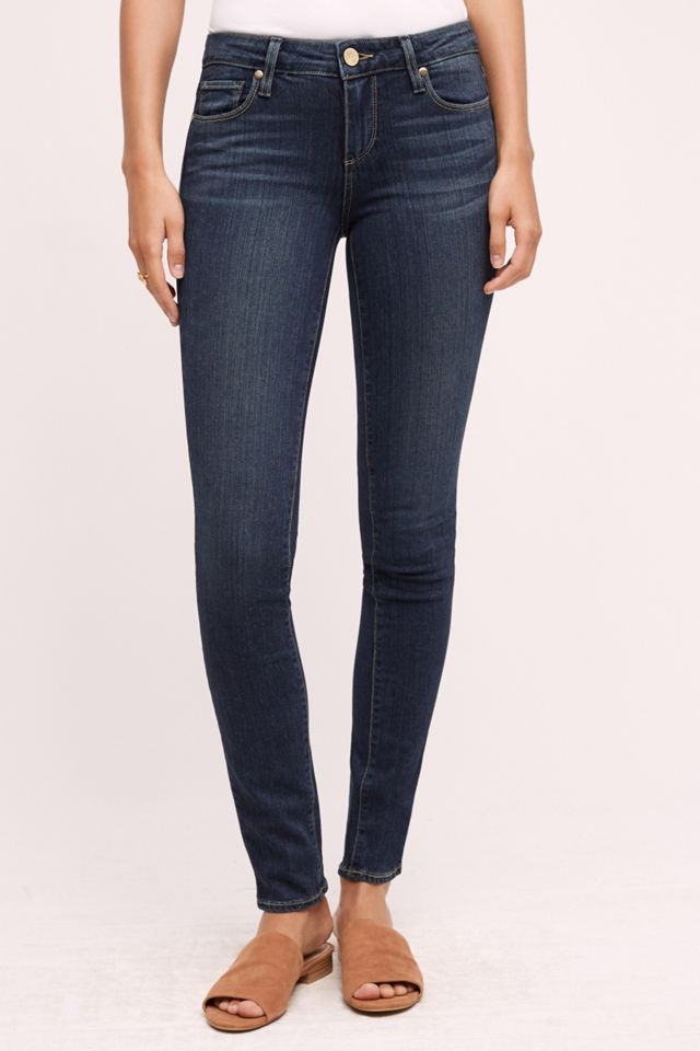 Paige Skyline Low-Rise Skinny Jeans #1