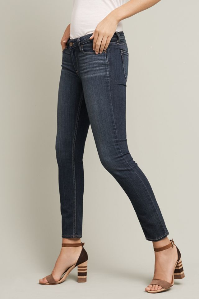 Paige Skyline Mid-Rise Skinny Jeans #1