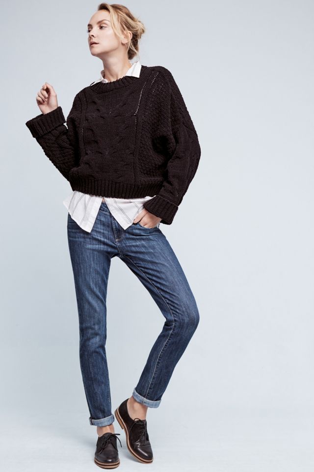 Paige Jimmy Jimmy Mid-Rise Slim Boyfriend Jeans