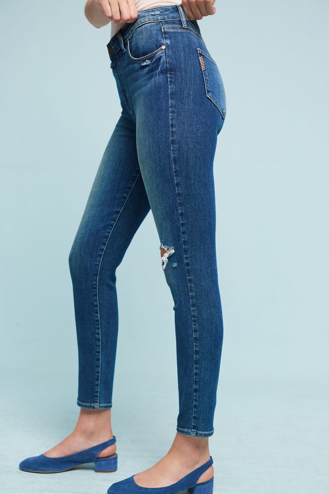 Anthropologie Paige Hoxton High-Rise Ankle Skinny Jeans good