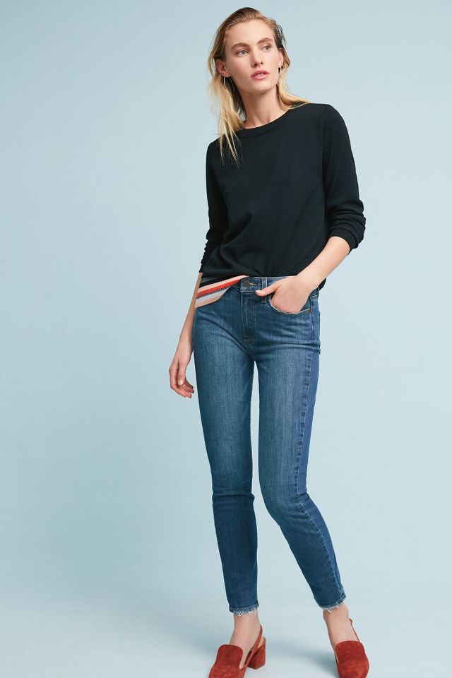 Anthropologie Paige Hoxton High-Rise Ankle Skinny Jeans good