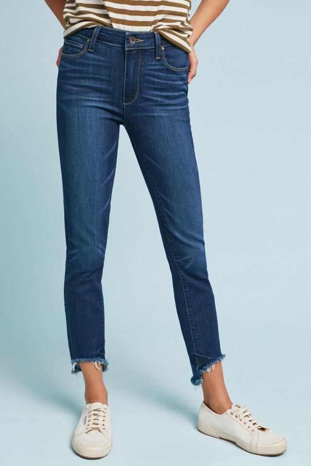 Paige Hoxton High-Rise Skinny Fray Petite Jeans #2