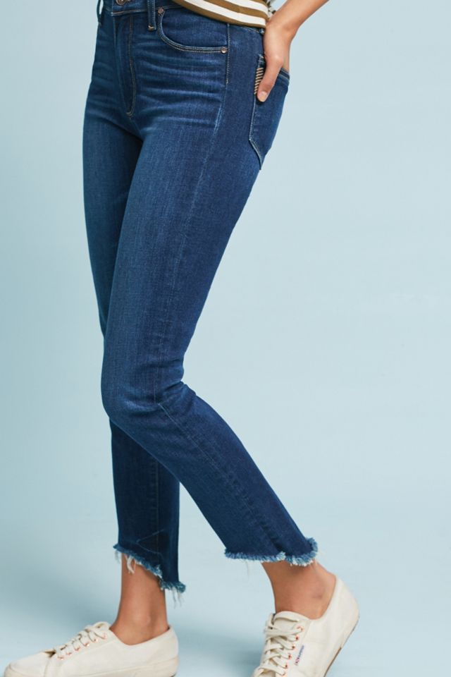 Paige Hoxton High-Rise Skinny Fray Petite Jeans #3