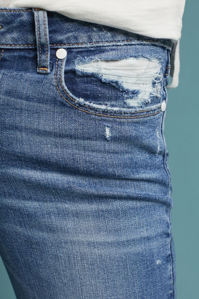 Paige Verdugo Low-Rise Cropped Skinny Jeans #4