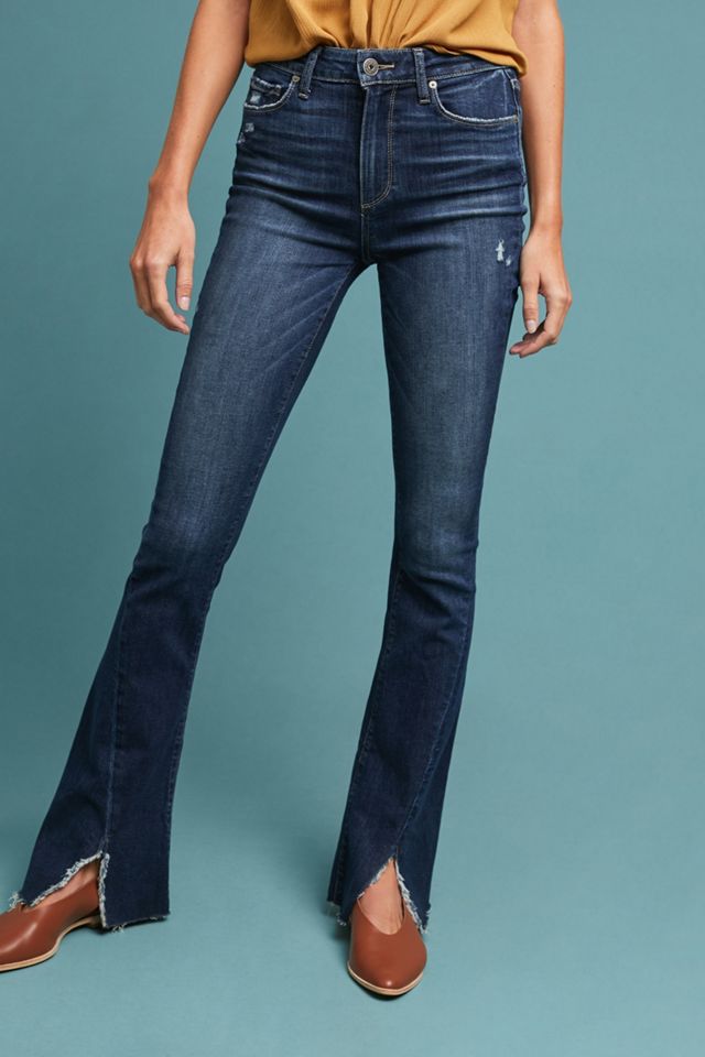 Paige Lou Lou High-Rise Twisted Seam Flare Jeans #3
