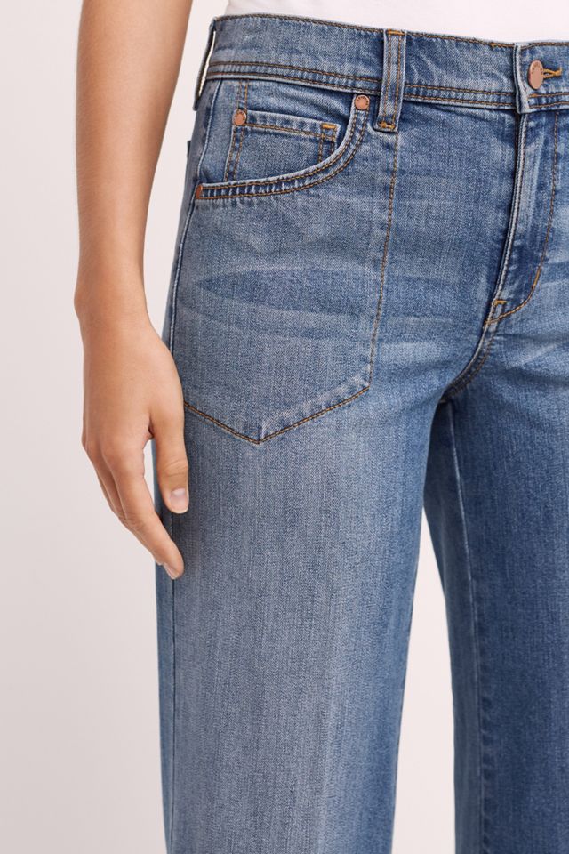 Level 99 Ginger High-Rise Wide-Leg Jeans - Main Image