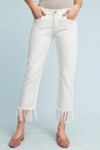 Jean 3x1 NYC LIMA Crop Frange - Taille 24 - Dark Wash - 100% Coton - NEUF Avec étiquettes