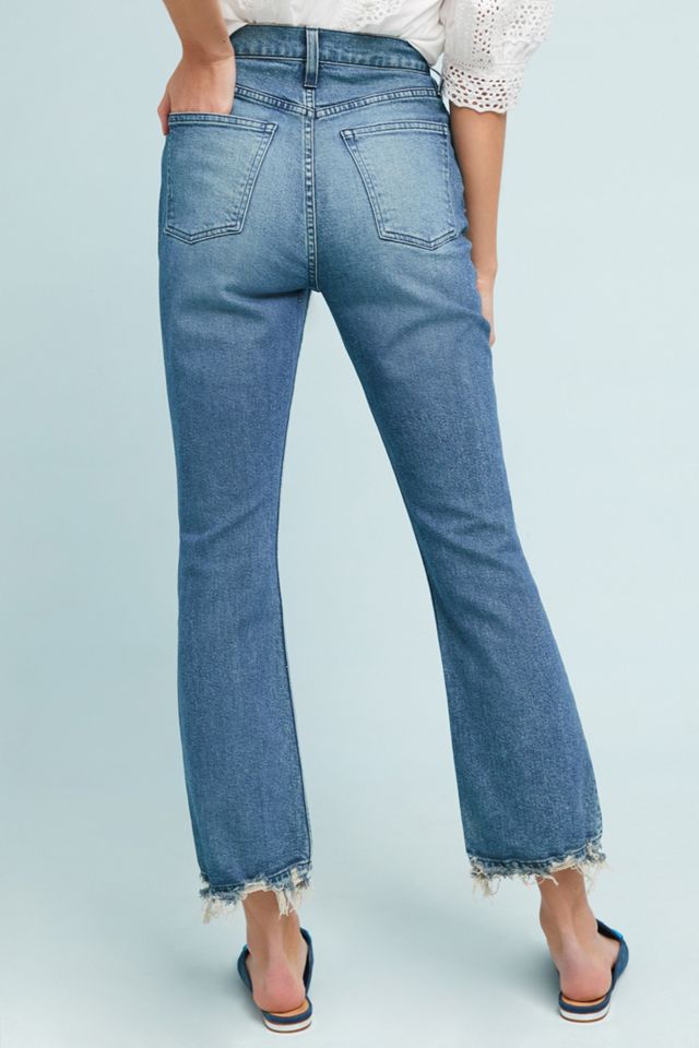 3x1 W5 Empire High-Rise Cropped Flare Jeans | Anthropologie