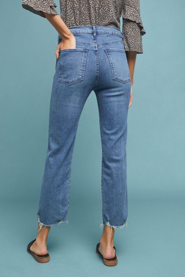 3x1 Austin Ultra High-Rise Straight Cropped Jeans #1