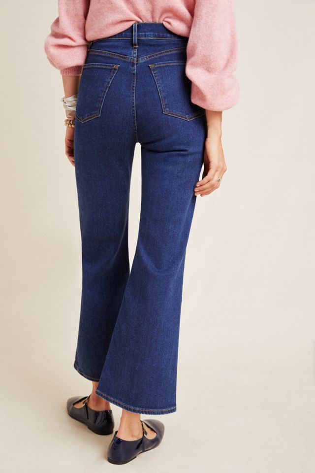 3x1 Nicolette Ultra High-Rise Cropped Flare Jeans | Anthropologie