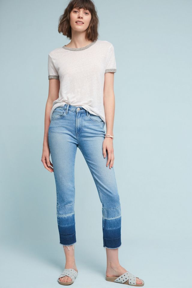 3x1 NYC W4 Shelter Ultra High-Rise Straight Cropped Jeans #1