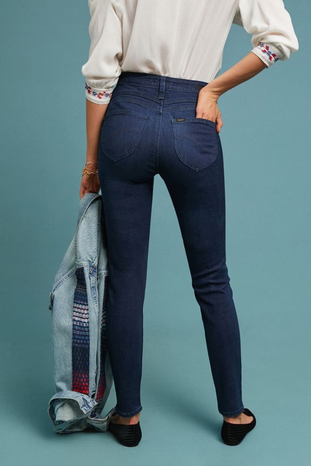 Lee Body Optix Scarlett High-Rise Skinny Ankle Jeans Anthropologie