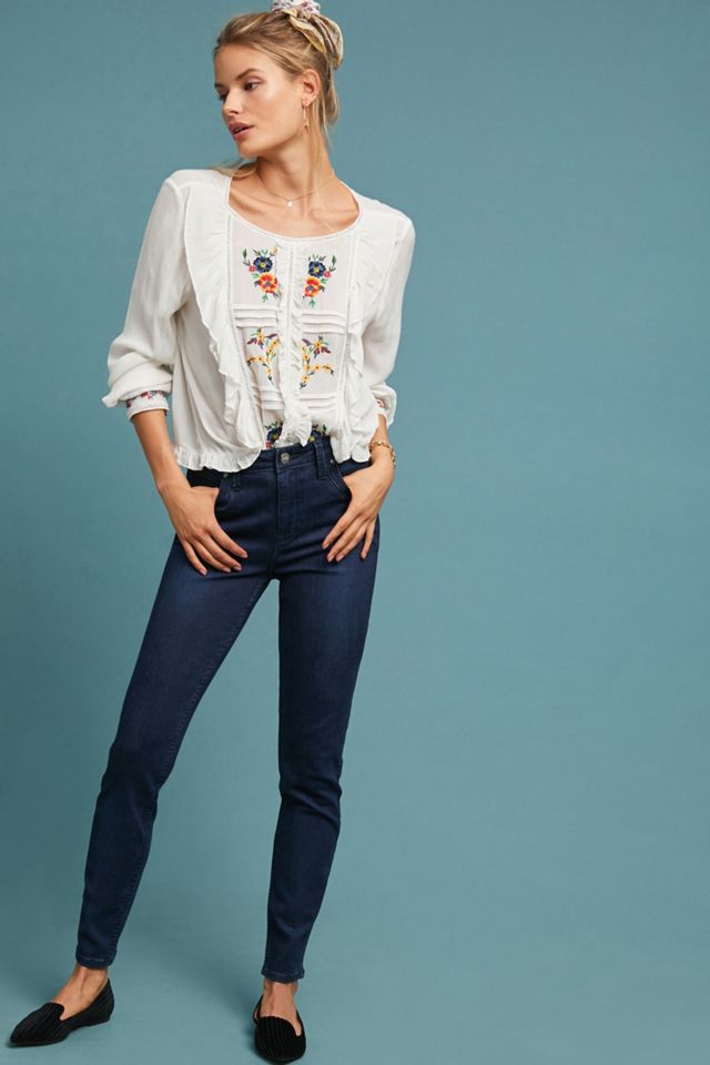 Lee Body Optix Scarlett High-Rise Skinny Ankle Jeans Anthropologie