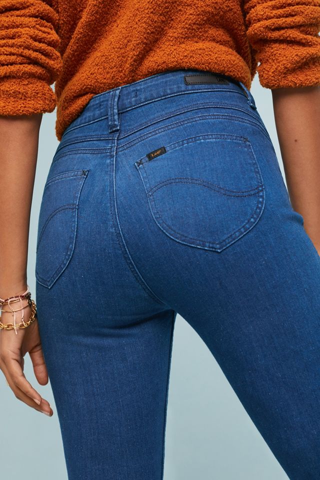 Lee Body Optix Scarlette High-Rise Skinny Ankle Jeans Anthropologie