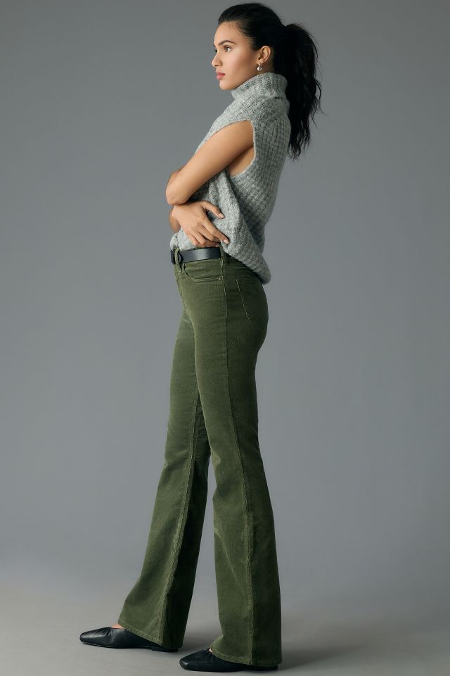 Lee Corduroy High-Rise Flare Jeans | Anthropologie