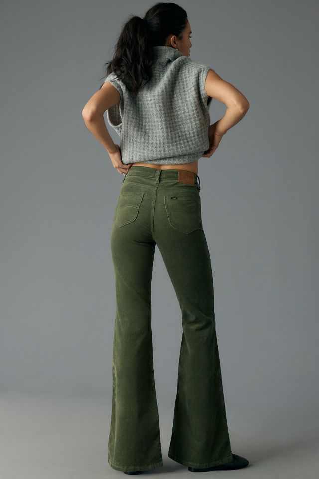 Lee Corduroy High-Rise Flare Jeans #4