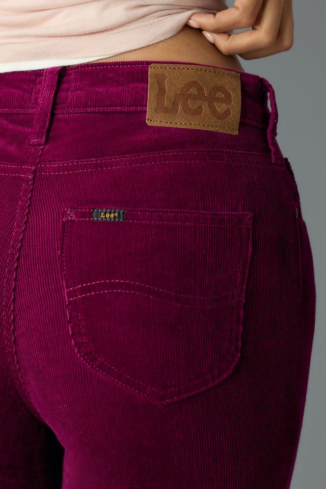 Lee Corduroy High-Rise Flare Jeans