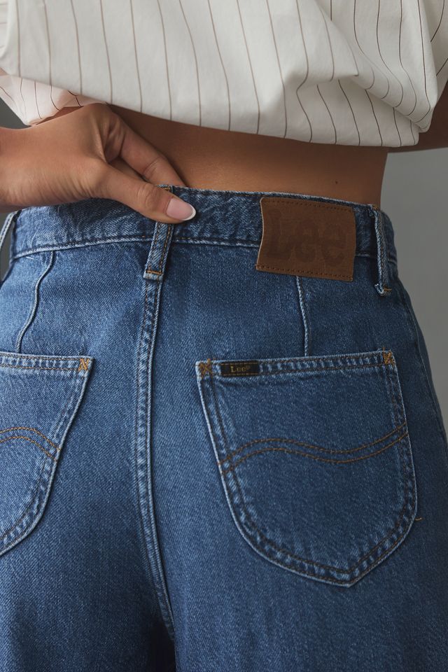 Lee Stella High-Rise A-Line Trouser Jeans | Anthropologie
