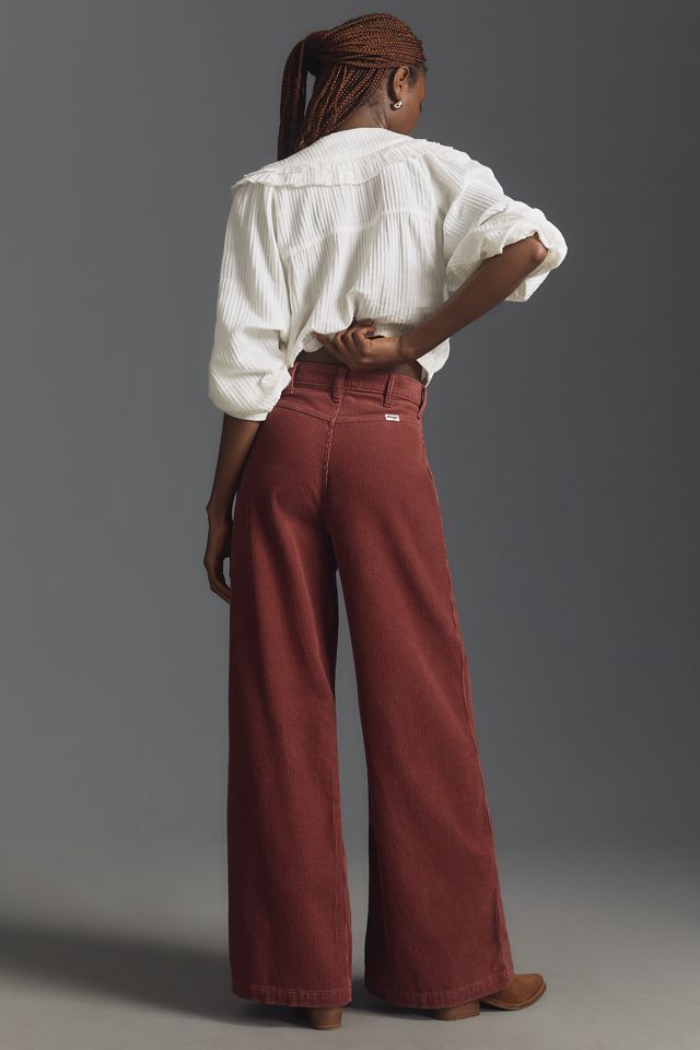 Wrangler Corduroy High-Rise Wide-Leg Trouser Jeans #2