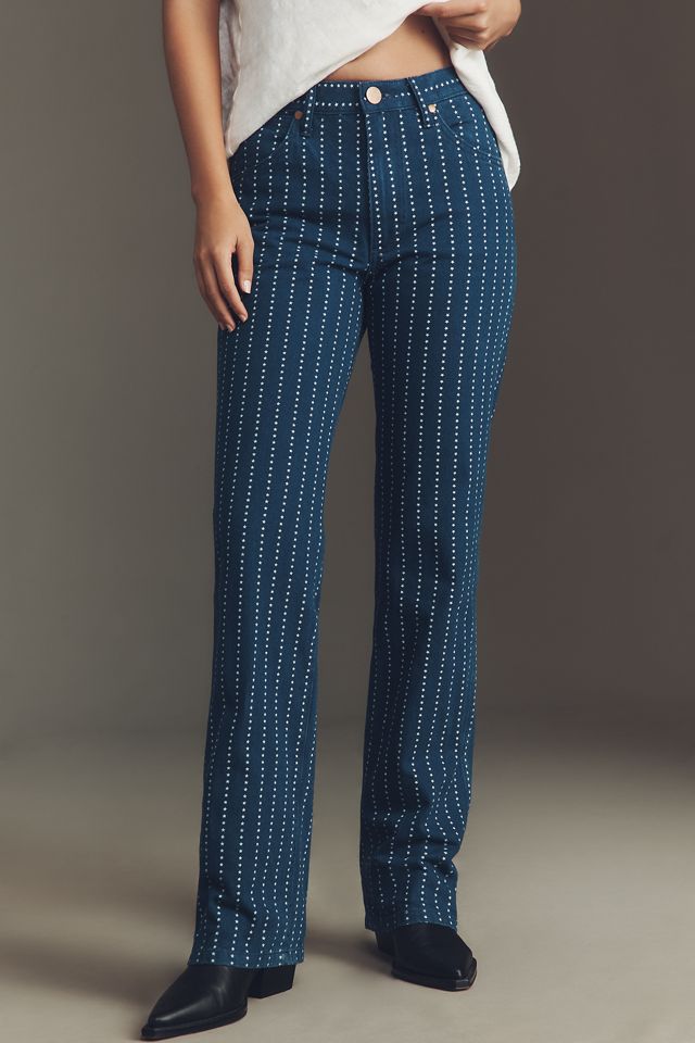 Wrangler Wrancer High-Rise Straight-Leg Jeans #1