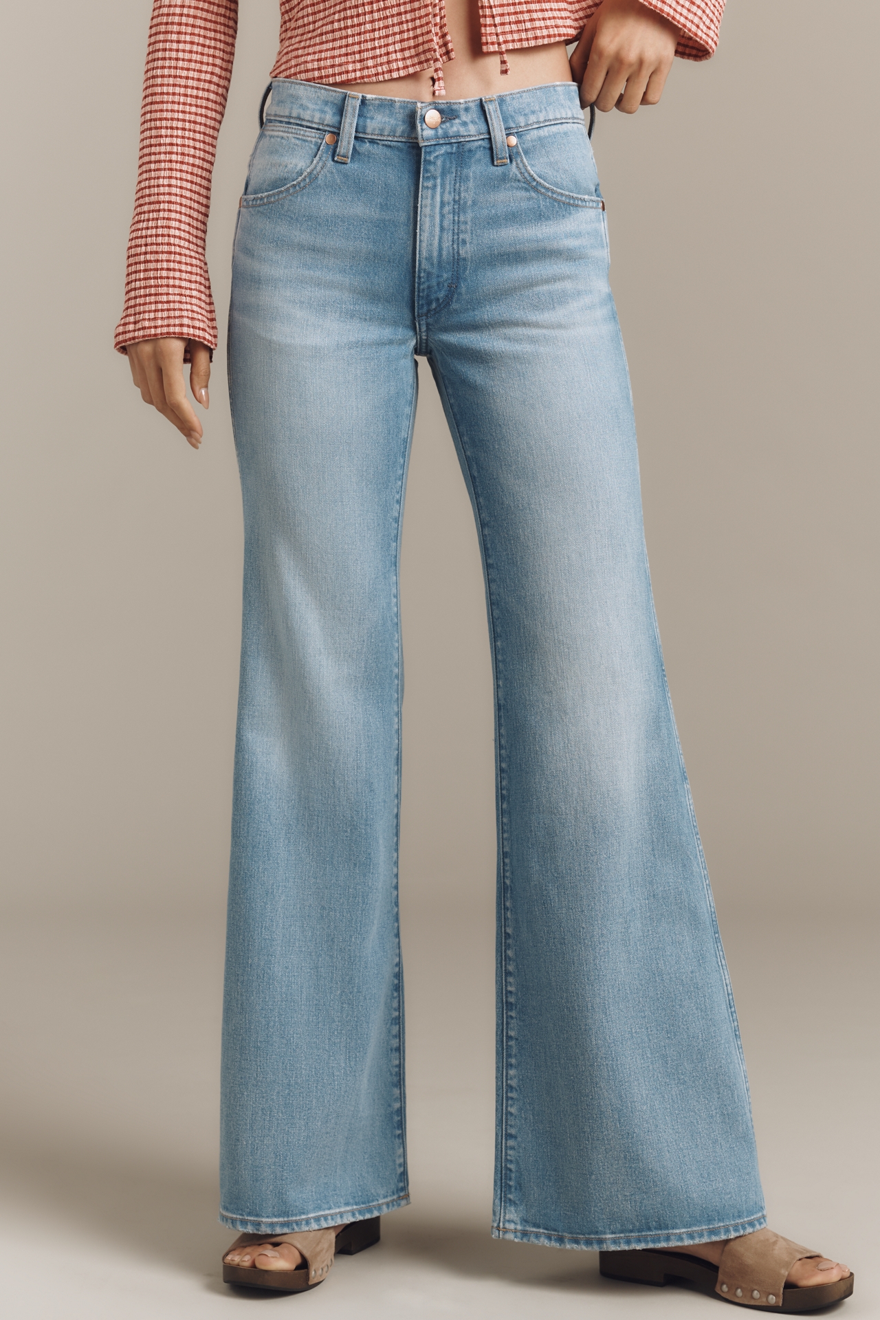 Wrangler 70s High-Rise Flare Jeans