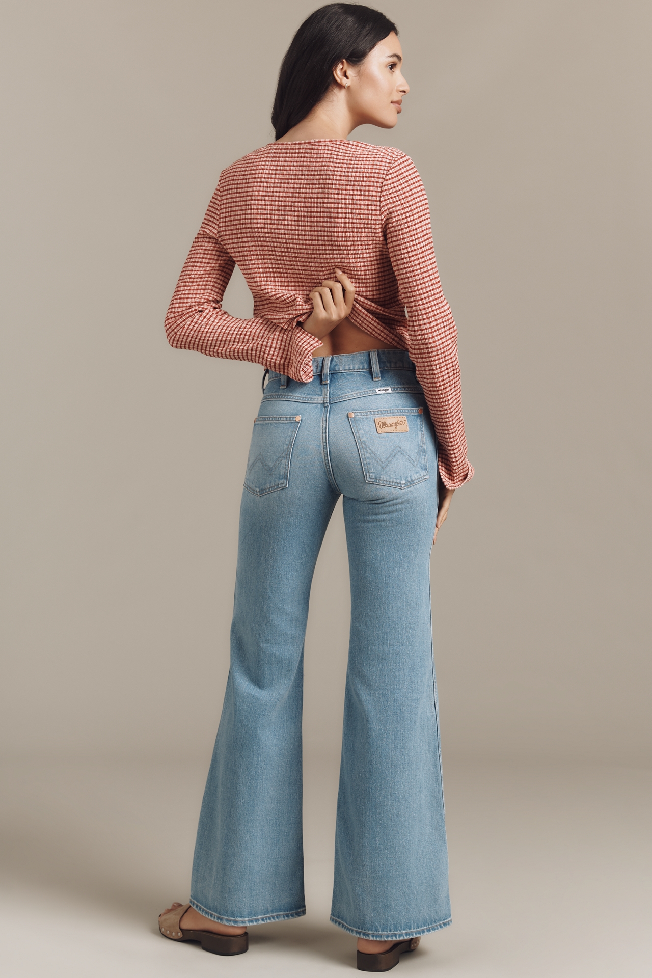Wrangler 70s High-Rise Flare Jeans