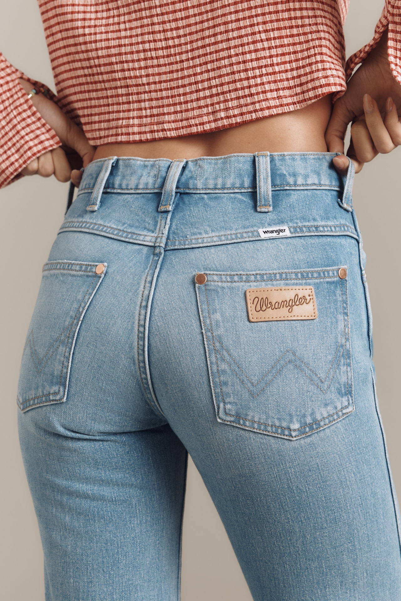 Wrangler 70s High-Rise Flare Jeans