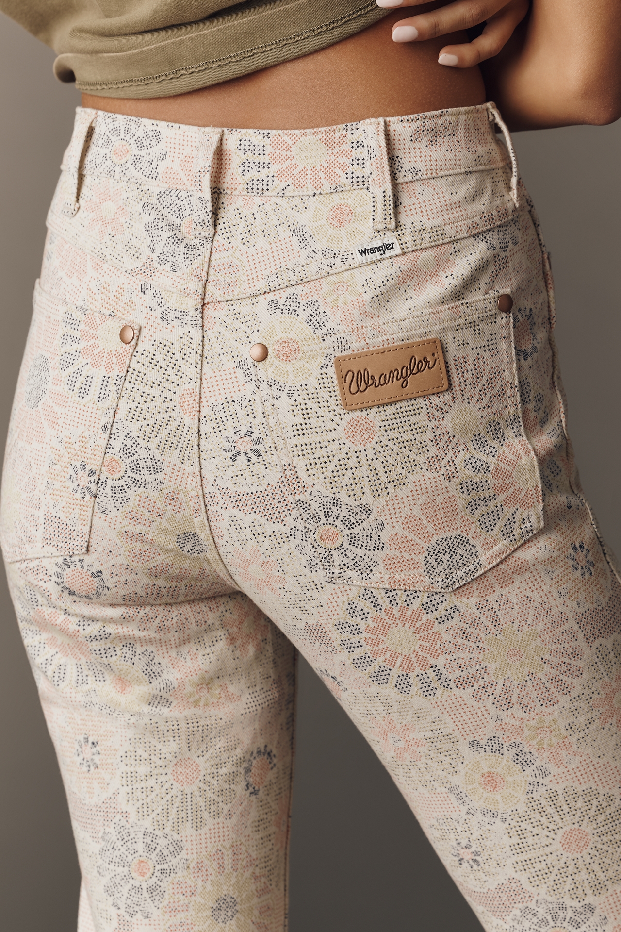 Wrangler Global High-Rise Bootleg Jeans