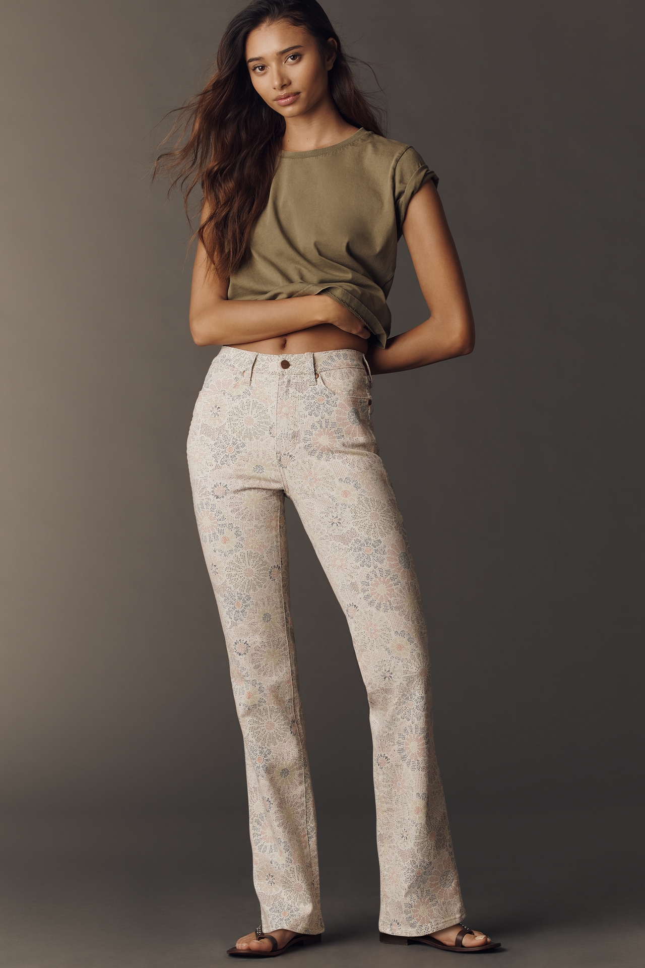 Wrangler Global High-Rise Bootleg Jeans