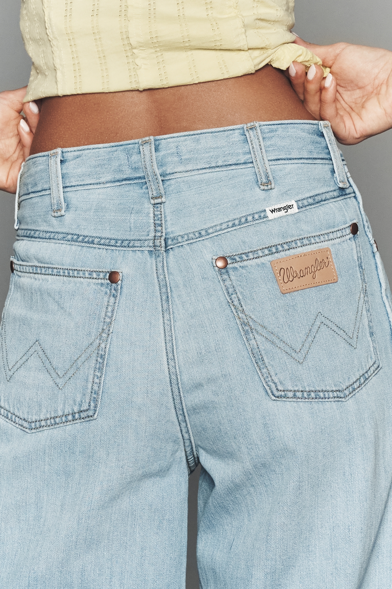 Wrangler Canyon Trophy High-Rise Wide-Leg Jeans