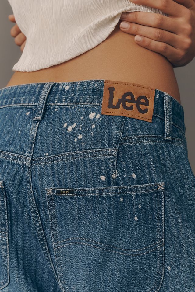Lee Button-Fly High-Rise Relaxed Jeans #1